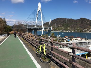 生口島から見た生口島橋