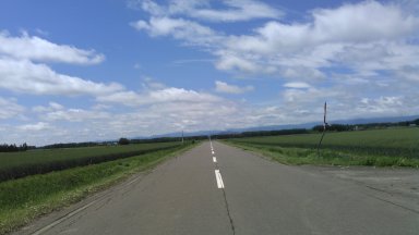 中札内村の農道