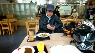 昼食：上野村ふれあい館