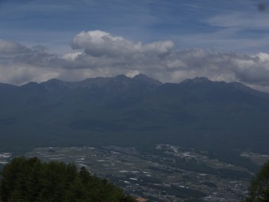八ヶ岳連峰