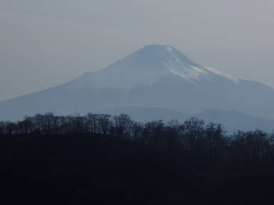 金冷し付近からの富士山