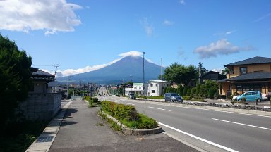 久々の富士山は晴れです