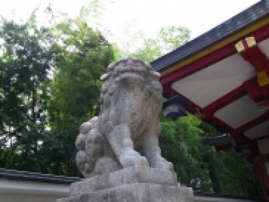 二宮神社　狛犬