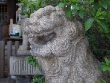 七宮神社の狛犬