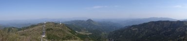 釈迦岳からのパノラマ展望