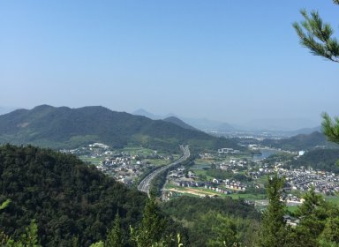 岡山、松山方面への道