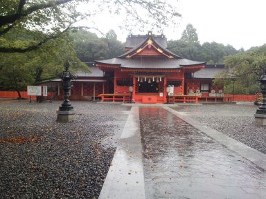 富士山本宮浅間大社拝殿