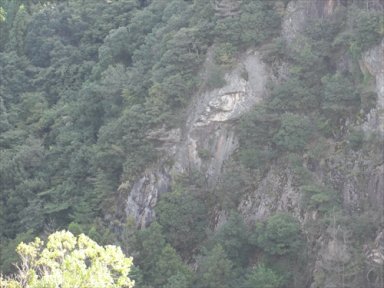 滝畑の摩崖佛