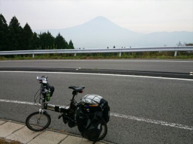 富士山が見える地点