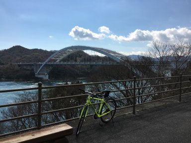 大三島から見る大三島橋