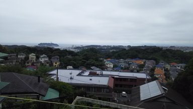 江の島の遠景