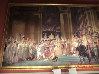 ナポレオン一世の戴冠式と皇妃ジョゼフィーヌの戴冠