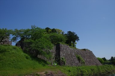 篠山城の石垣