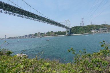 関門海峡（九州側人道入口）