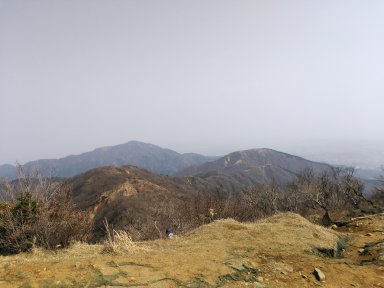 登山道からの眺望
