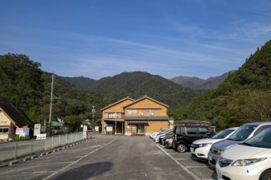 宇賀渓キャンプ場駐車場