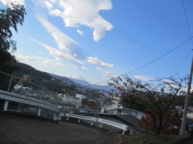 13：35ここも絶景　富士山　この先は・・・