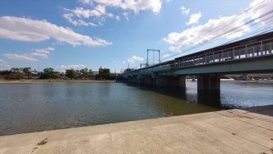 汽水域の武庫川