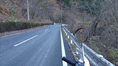 奥武蔵グリーンラインの通行止(定峰峠-白石峠間)