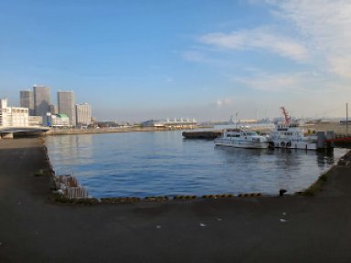 横浜港 from みなとみらい