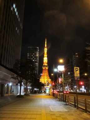 東京タワー from 三田