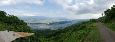 平丸峠付近からの眺望