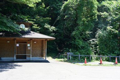 日本キャニオン展望台の駐車場