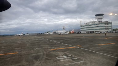 JAL3736:鹿児島空港着陸