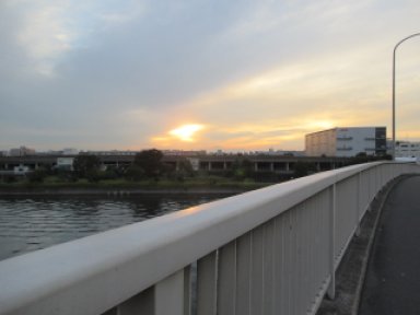 16：27京和橋　あっ！富士山！
