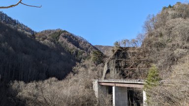 十石峠数キロ手前の橋